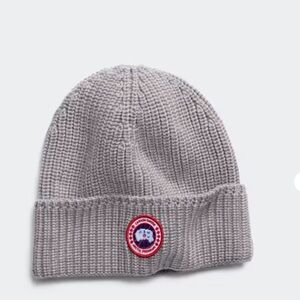 Canada Goose Arctic Rib Knit wool Beanie hat
